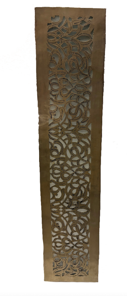 Tall Interlocking Panel Sconce
