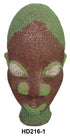 Decorative Colorful African Beaded Head Sculptures