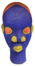 Handmade African Beaded Heads made of Clay