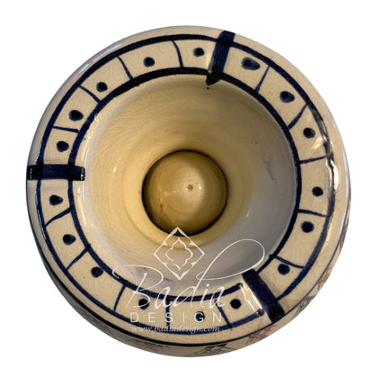 Decorative Hand-Painted Ceramic Ashtrays