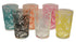 Moroccan Multi-Color Beverage Glass Set with El Kef Motif
