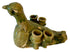 Green Moroccan Tamegroute Bird Candleholder