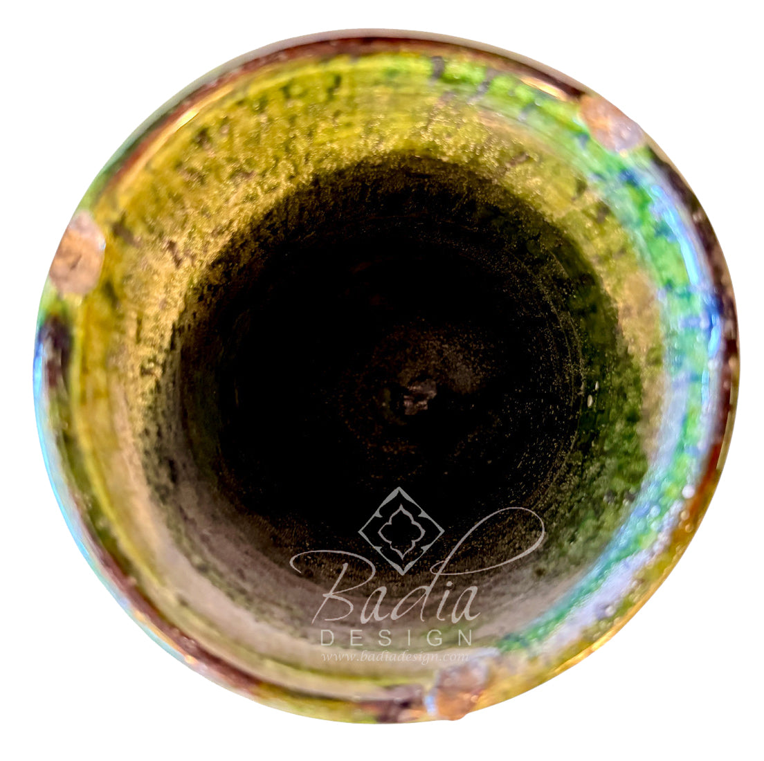 Green Tamegroute Flower Vase