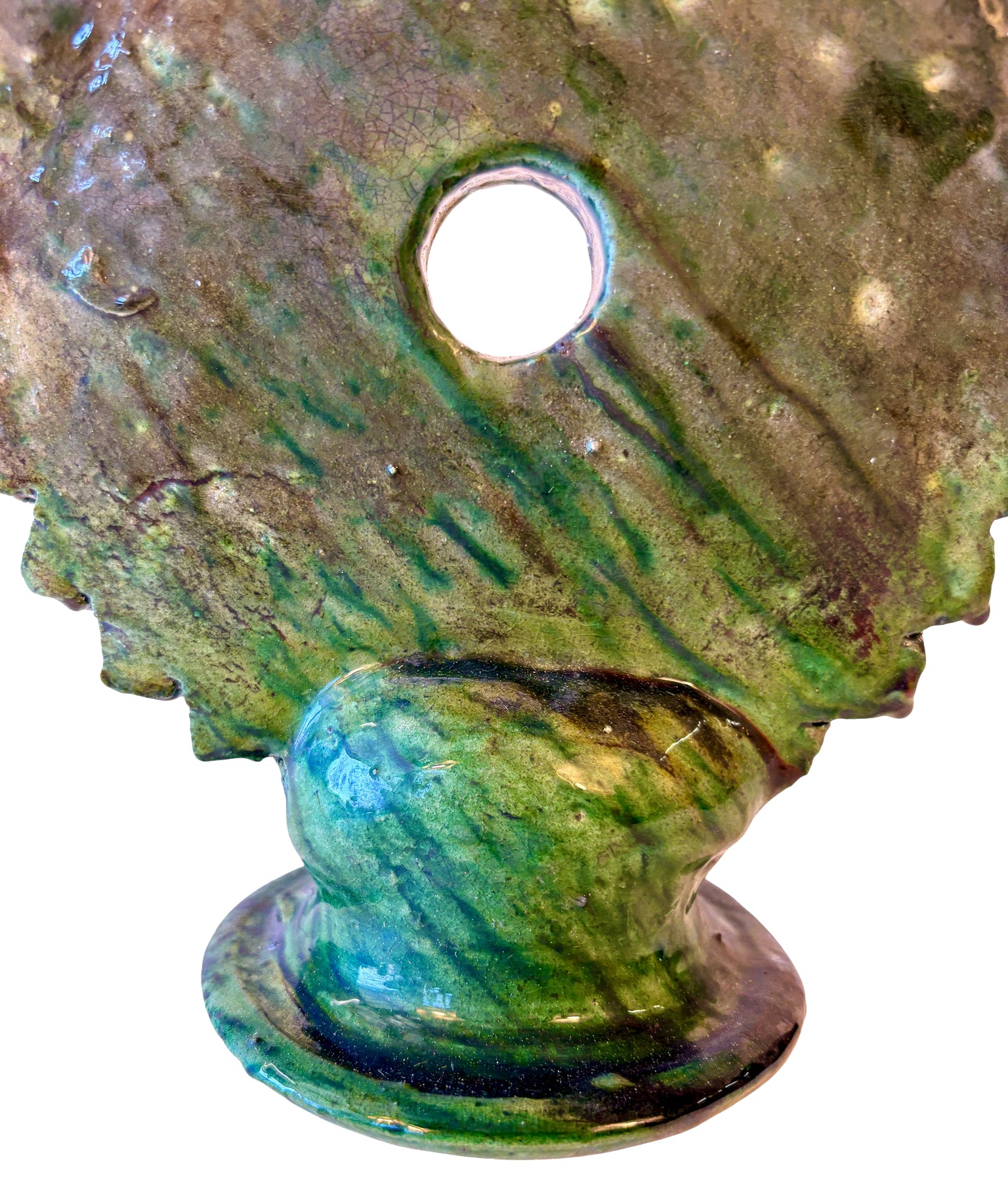 Green Tamegroute Medallion Candleholder