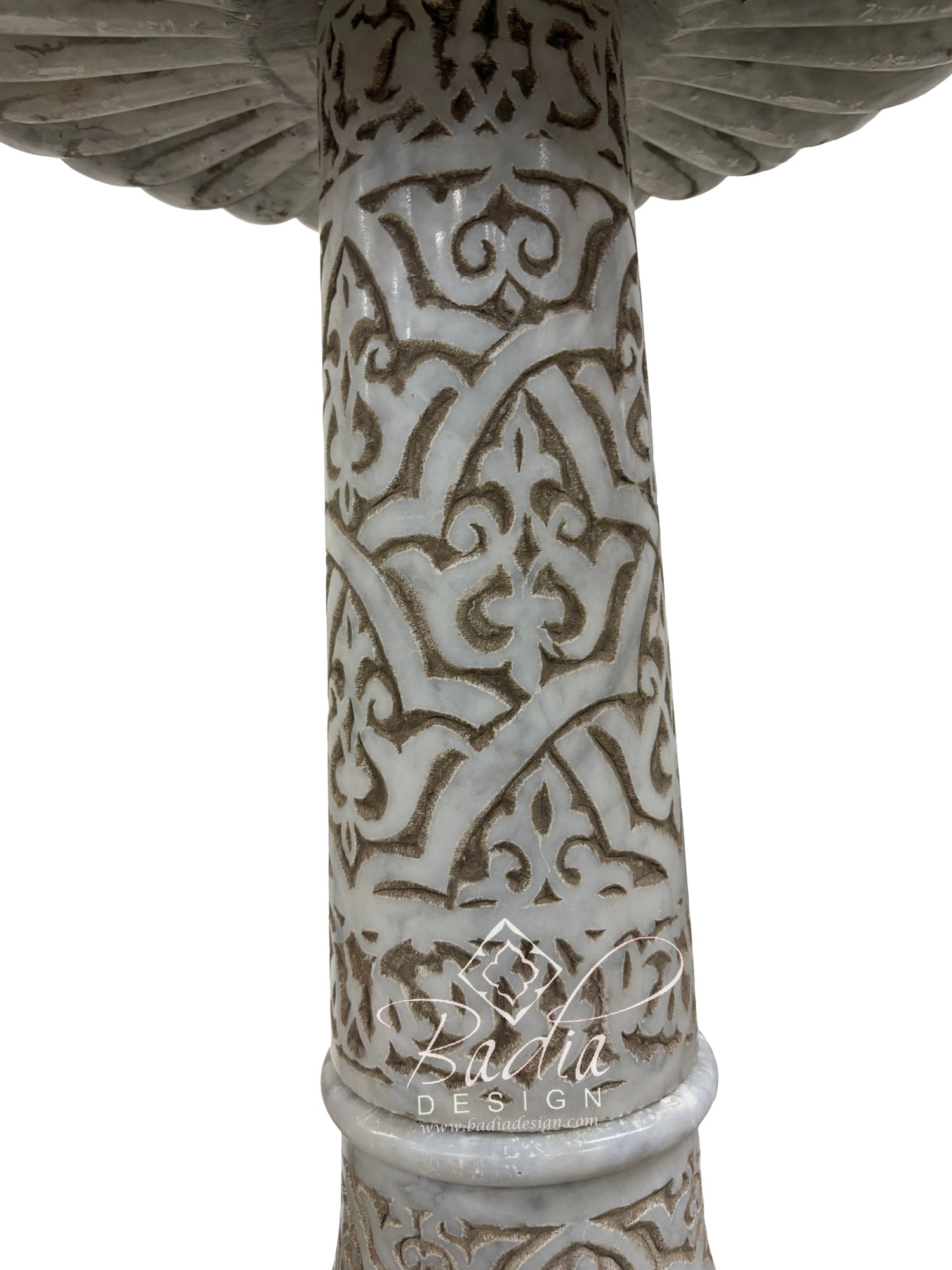 Hand Engraved Marble Water Fountain