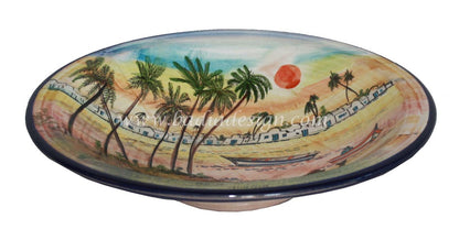 Hand Painted Artistic Ceramic Bowl