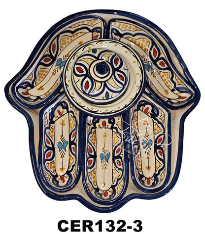 Kamsah Hand Ceramic Serving Trays