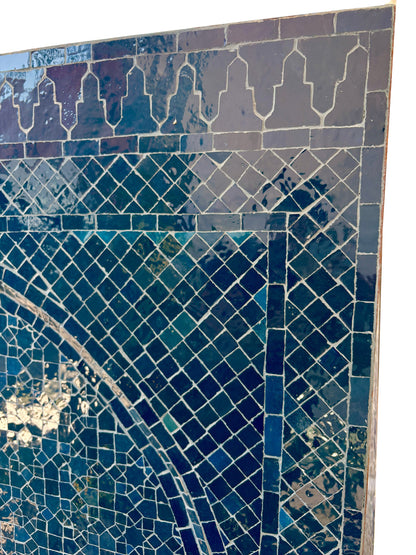 Large Mosaic Tile Water Fountain