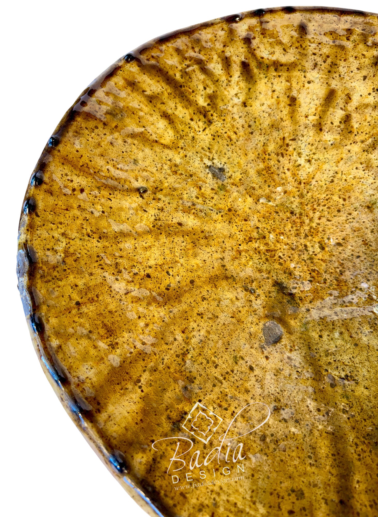 Large Green and Yellow Tamegroute Bowls
