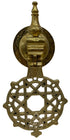 Large Hand-Designed Solid Brass Moroccan Door Knocker
