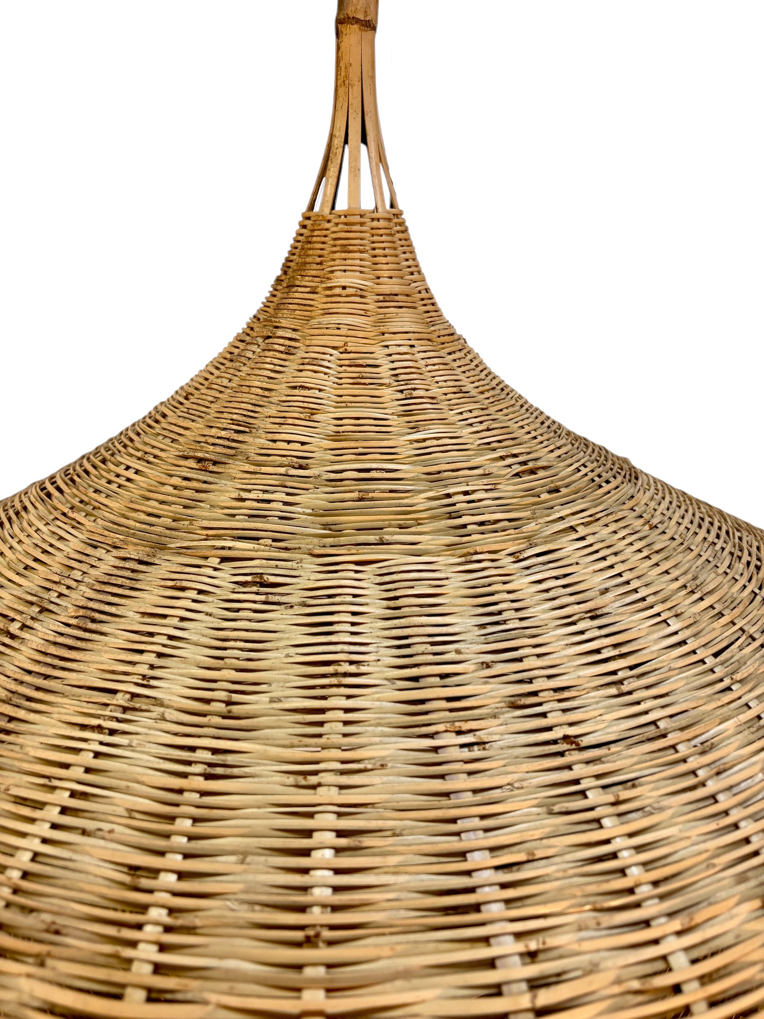 Large Raffia Hanging Lantern
