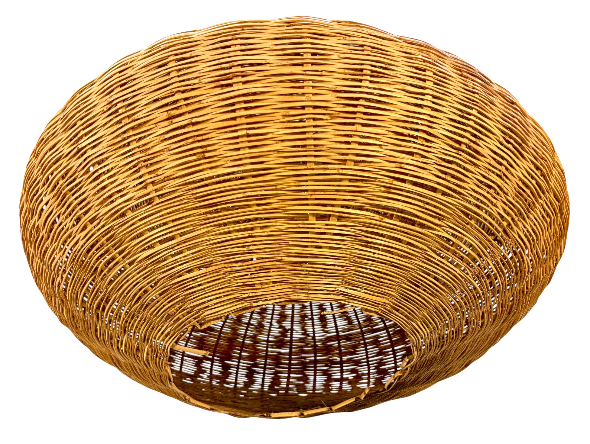 Large Moroccan Raffia Hanging Lantern