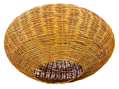 Large Moroccan Raffia Hanging Lantern