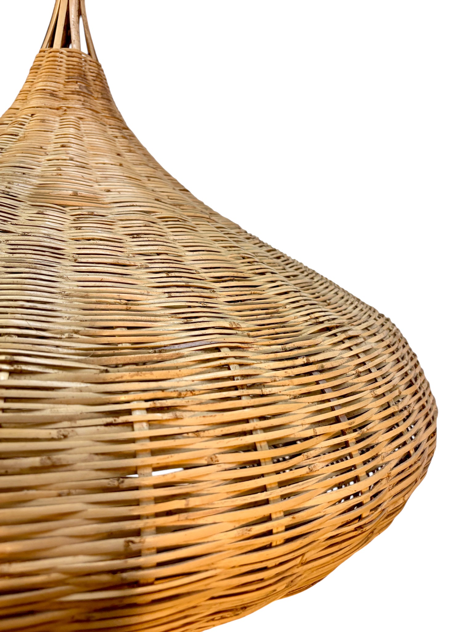 Large Raffia Hanging Lantern
