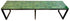 Long Green Moroccan Mosaic Tile Table with Base