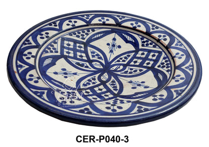 Medium Hand Painted Ceramic Plate