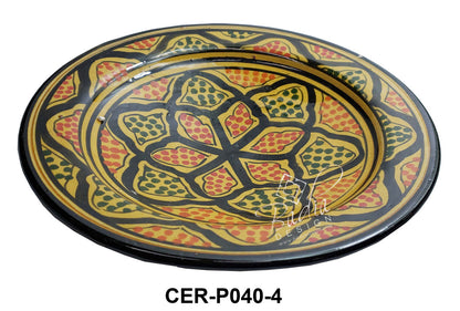 Medium Hand Painted Ceramic Plate