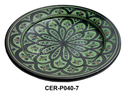 Medium Hand Painted Ceramic Plate
