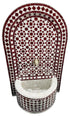 Moroccan Arch Top Multi-Color Tile Water Fountains