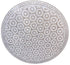 Beige and White Moroccan Mosaic Tile Table Top