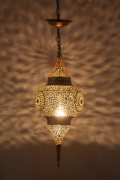 Moroccan Arabesque Hanging Pendant Light