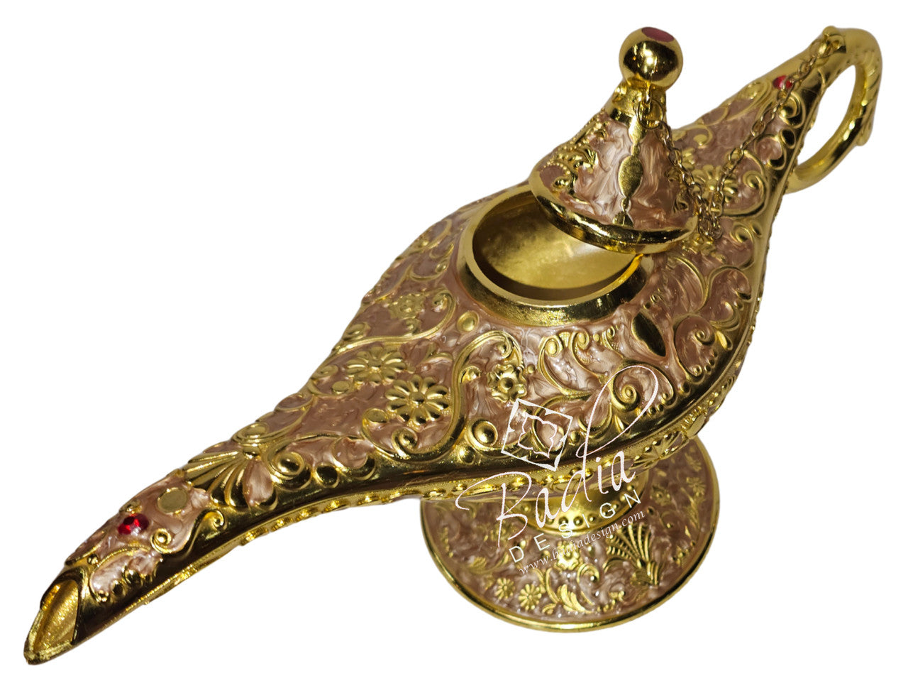 Elegant Moroccan Brass Genie Lamps