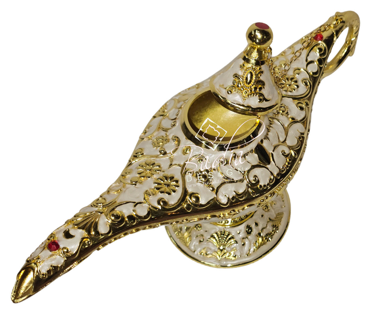 Elegant Moroccan Brass Genie Lamps