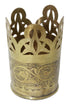 Moroccan Hand Punched Brass Tea Glass Holder