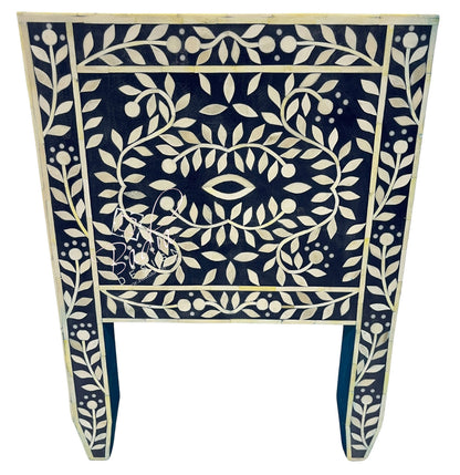 Handcrafted Moroccan Camel Bone Nightstand