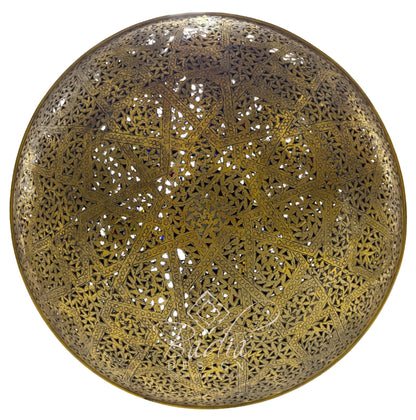 Dome Shaped Brass Chandelier