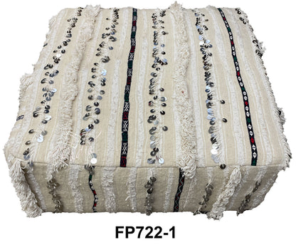 Square Sequence Wedding Ottoman