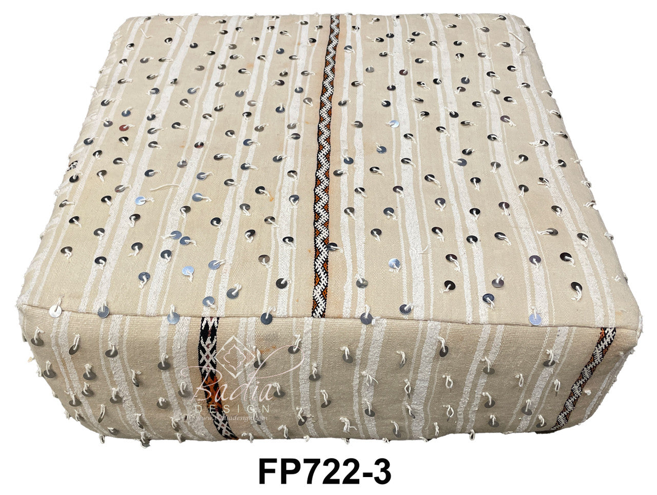 Square Sequence Wedding Ottoman