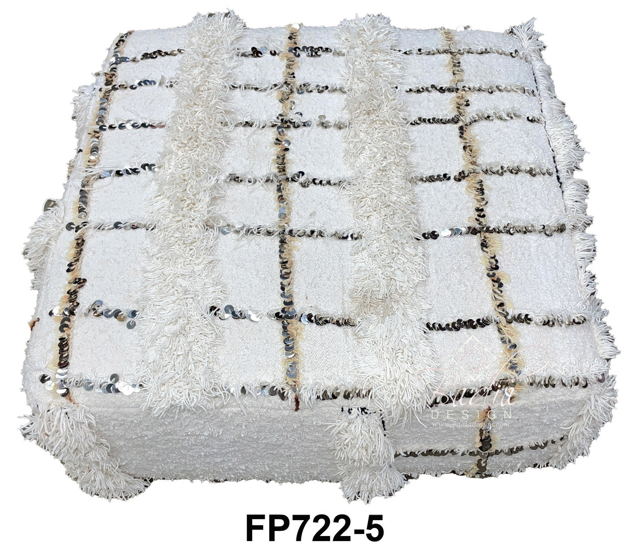 Square Sequence Wedding Ottoman