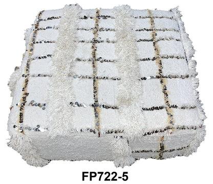Square Sequence Wedding Ottoman