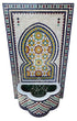 Moroccan Multi-Color Mosaic Tile Water Fountain