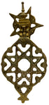 Decorative Moroccan Hand-Carved Brass Door Knocker