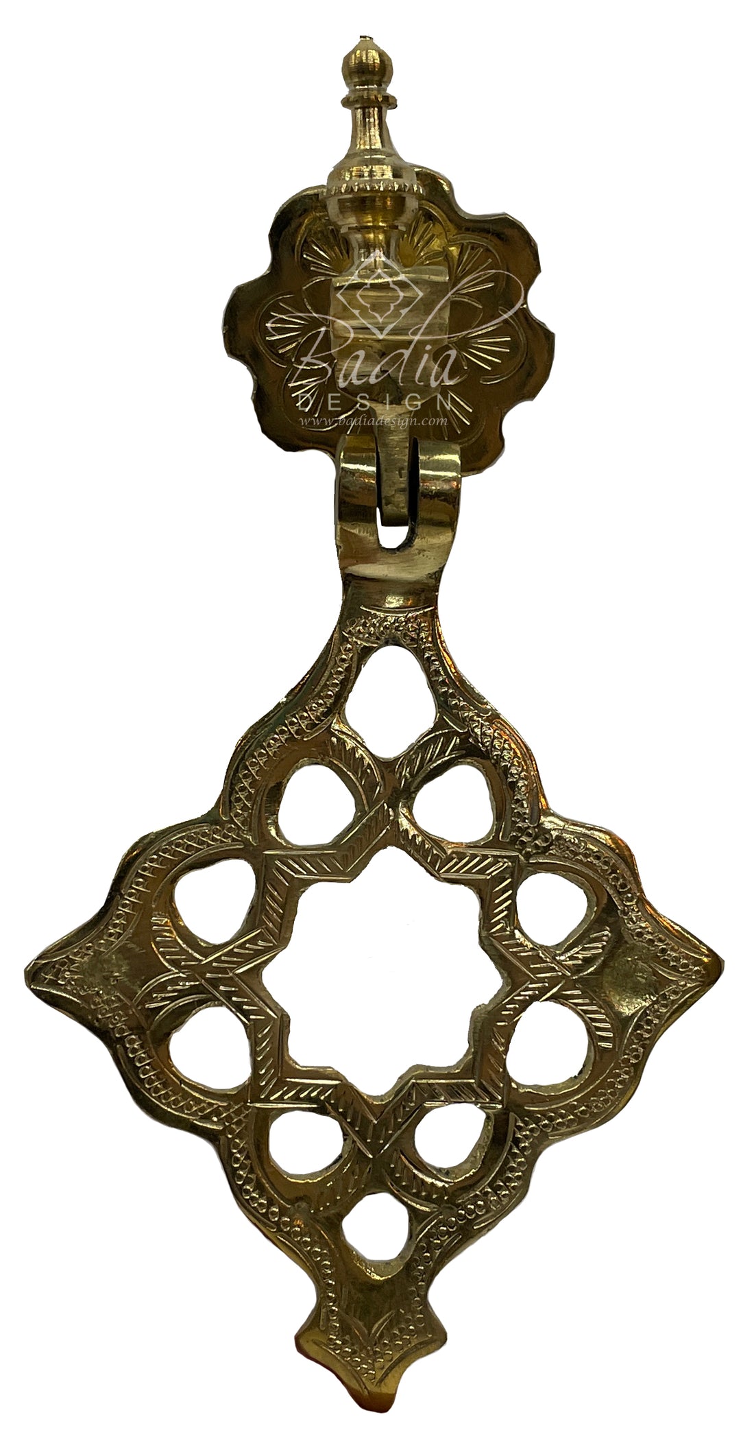 Handcrafted Moroccan Brass Door Knocker