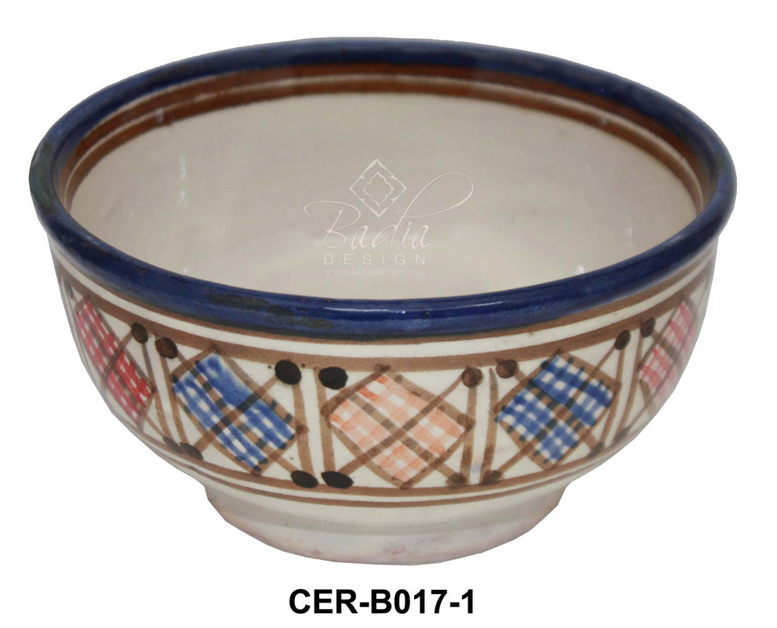 Hand Painted Ceramic Bowl