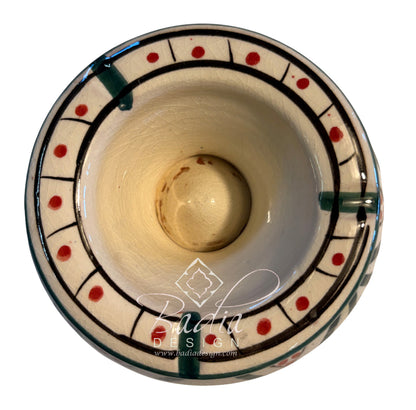 Hand-Painted Multi-Color Ceramic Ashtrays