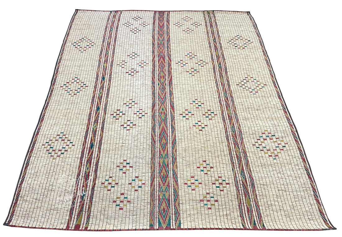 Handwoven Berber Straw Mat