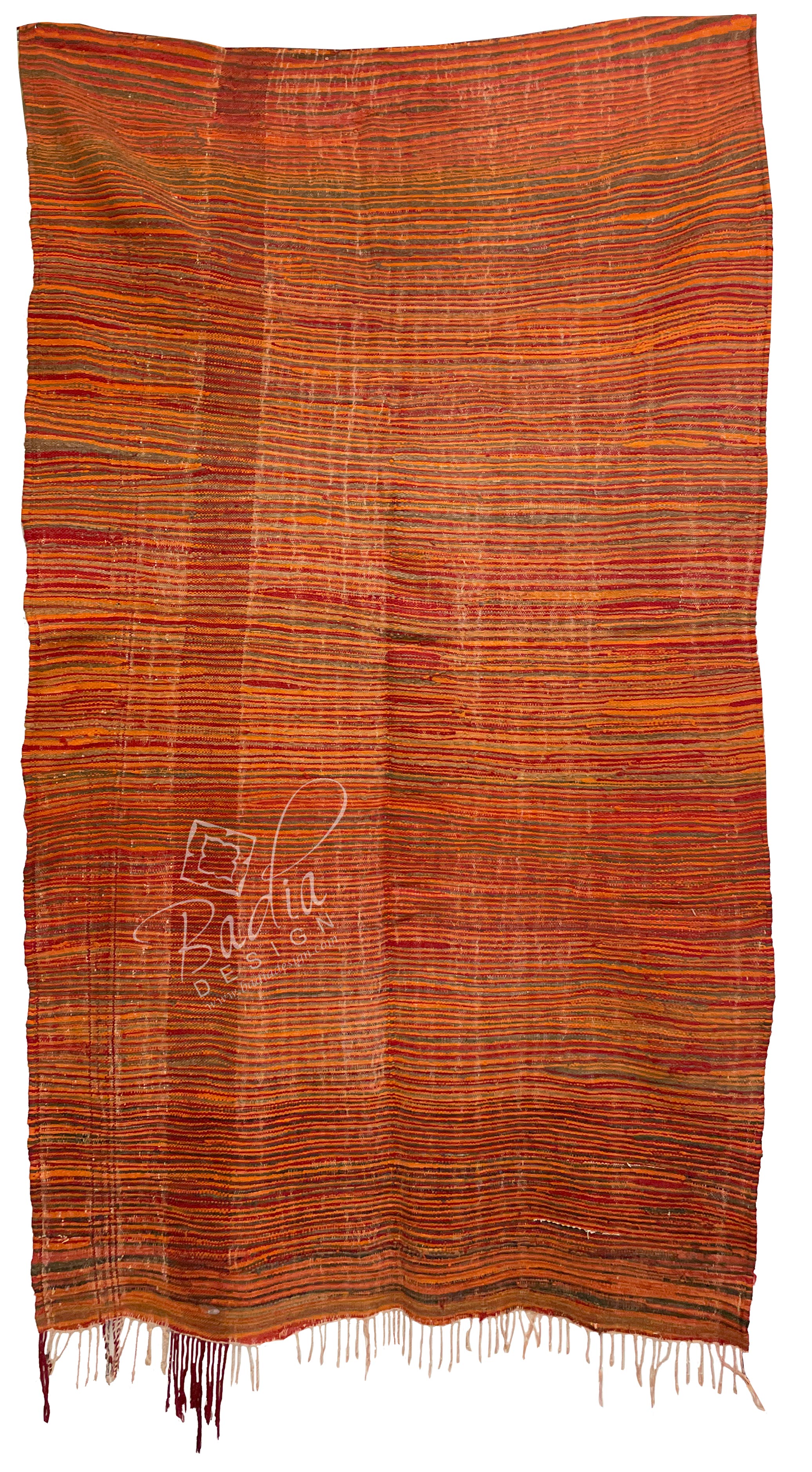 Red Moroccan Kilim Rug