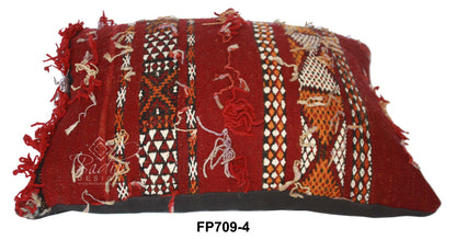 Rectangular Vintage Kilim Pillow