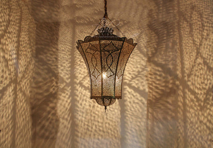 Large Hand Crafted Brass Chandelier