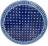 Blue Ceramic Mosaic Tile Table Top