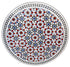 Moroccan Intricately Designed Multi-Color Tile Table Top