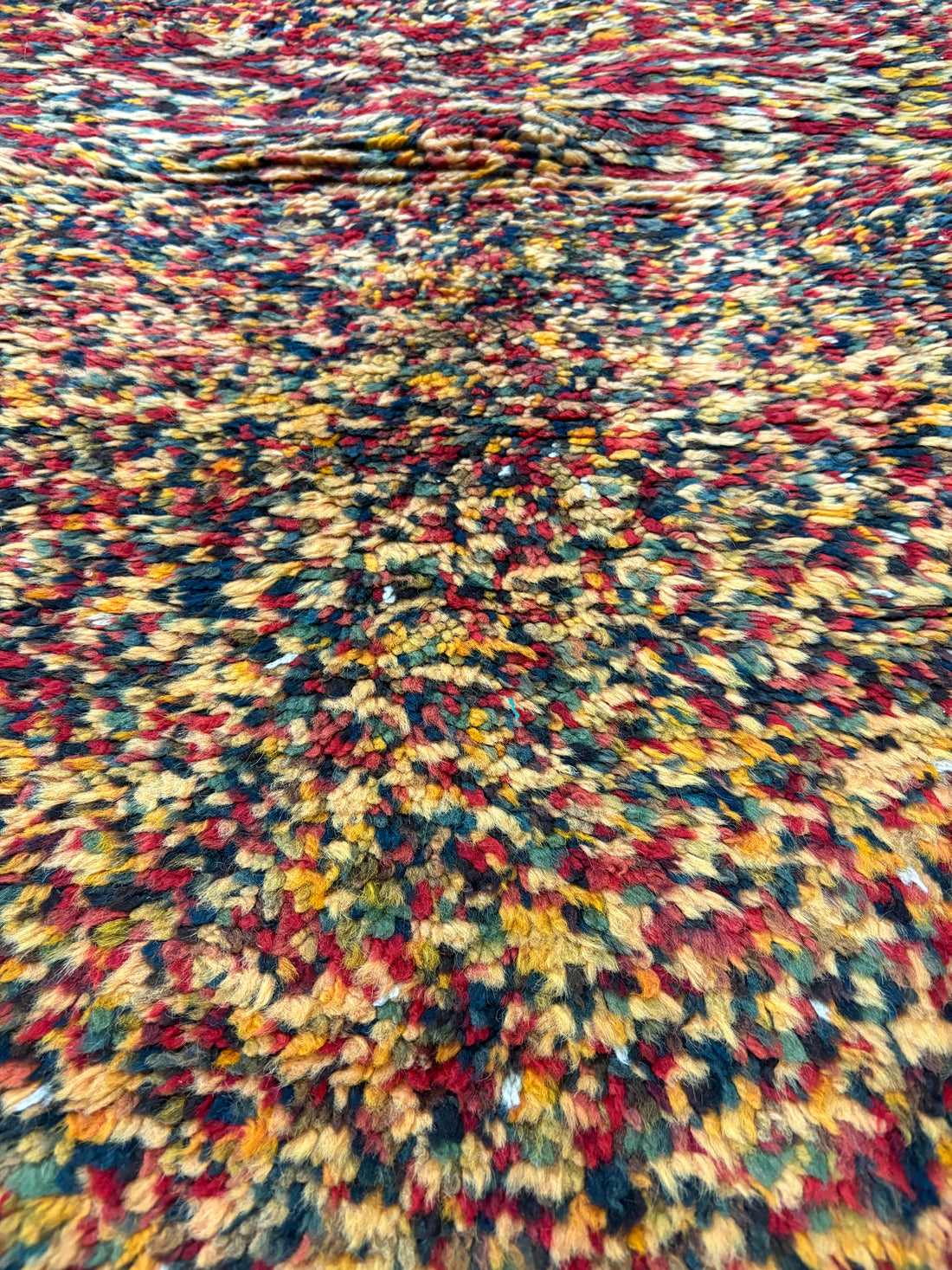 Multi-Color Abstract Berber Handwoven Rug