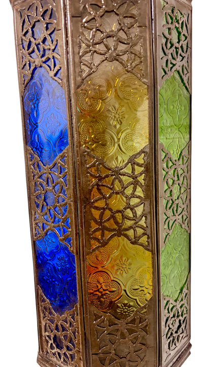 Multi-Color Glass Wall Sconce Light