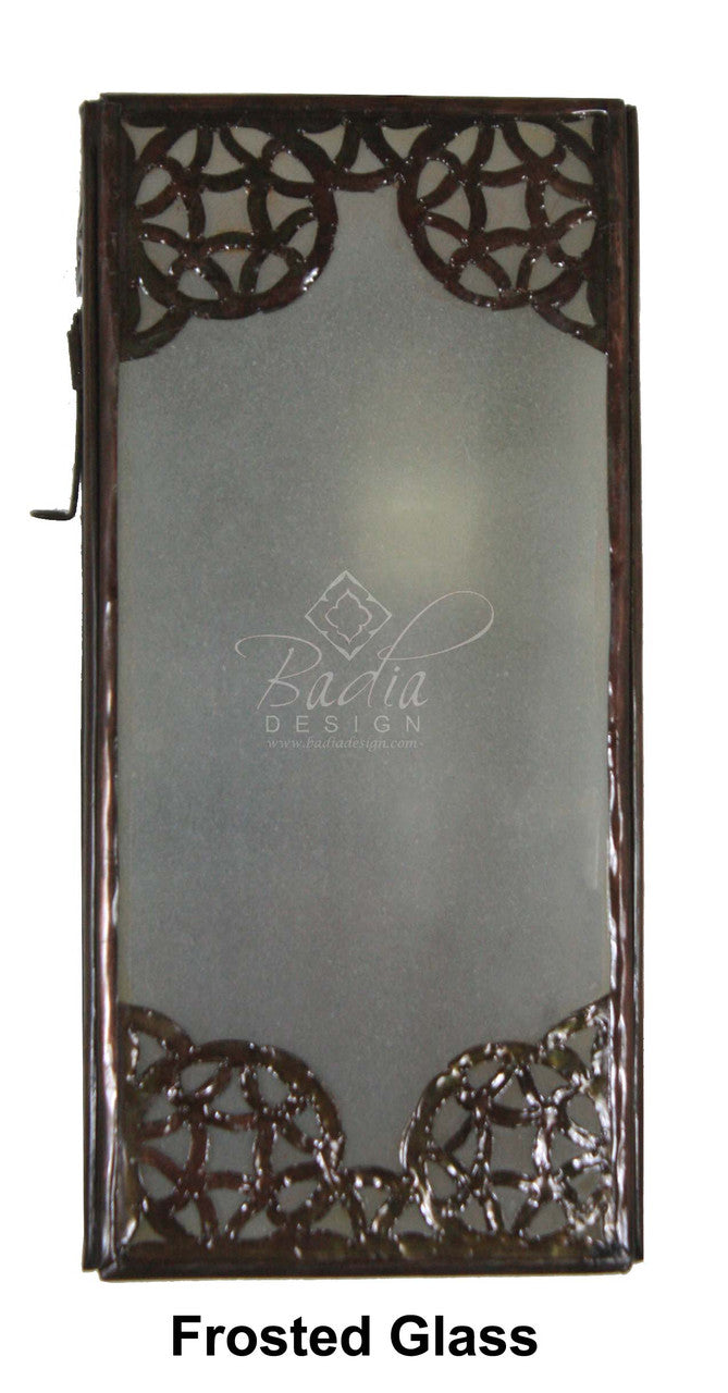 Multi-Color Glass Wall Sconce