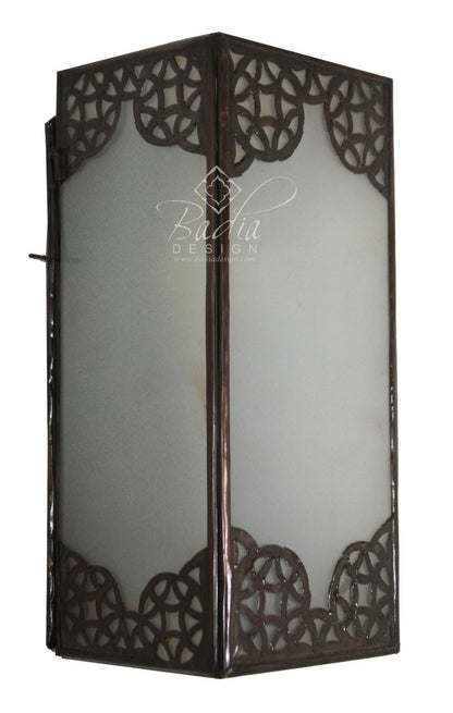 Multi-Color Glass Wall Sconce