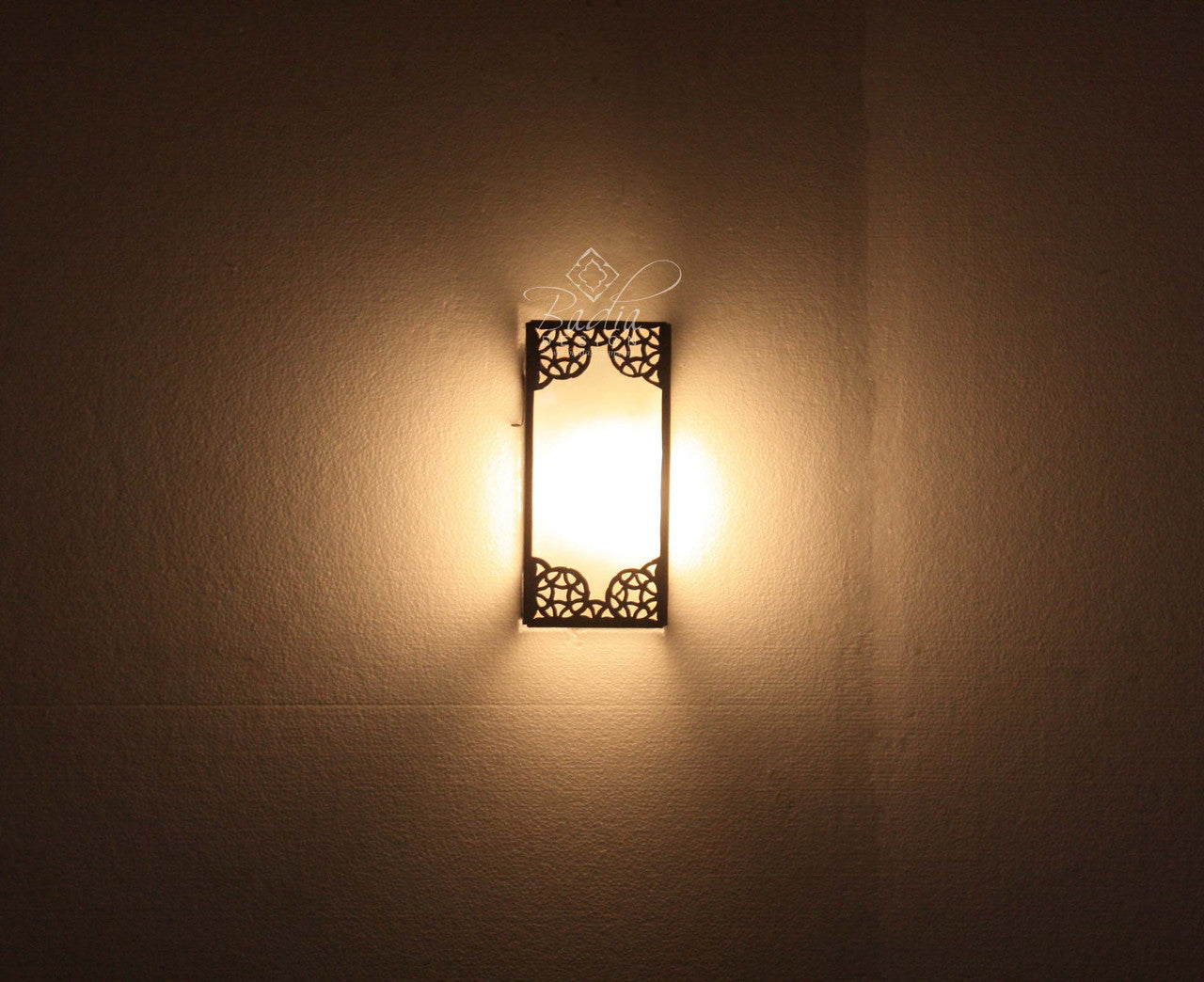 Multi-Color Glass Wall Sconce